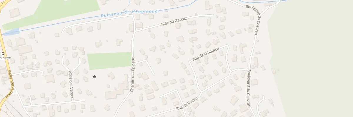 Plan du 95 Rue de la source à Cluses