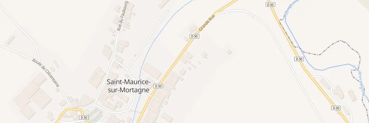Plan du 296 Gr Grande Rue à Saint-Maurice-sur-Mortagne