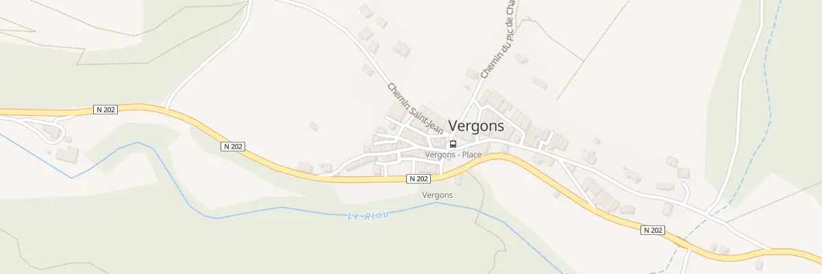 Plan du 5055 Le Village à Vergons