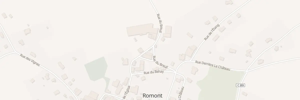 Plan du 4 Rue du Breuil à Romont