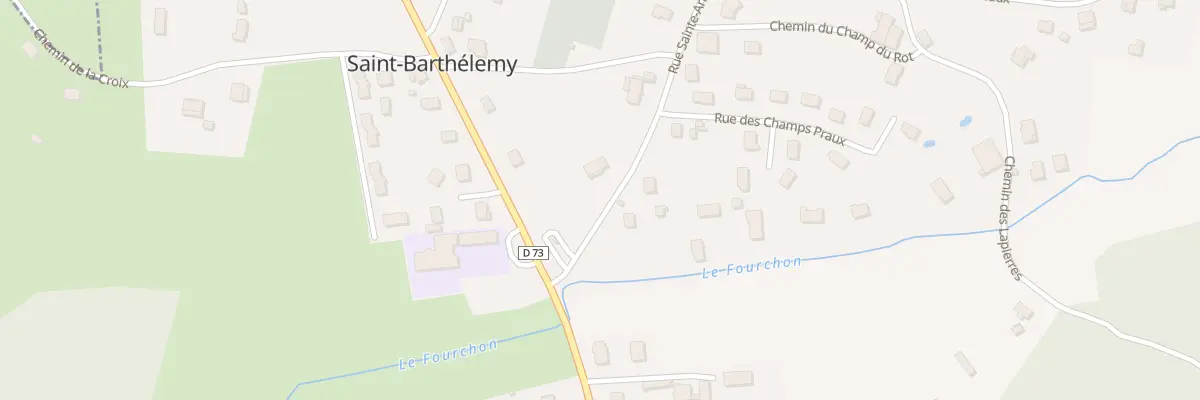 Plan du 10 Rue Sainte-anne à Saint-Barthélemy