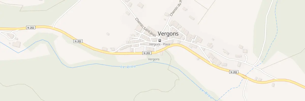 Plan du 5075 Le Village à Vergons