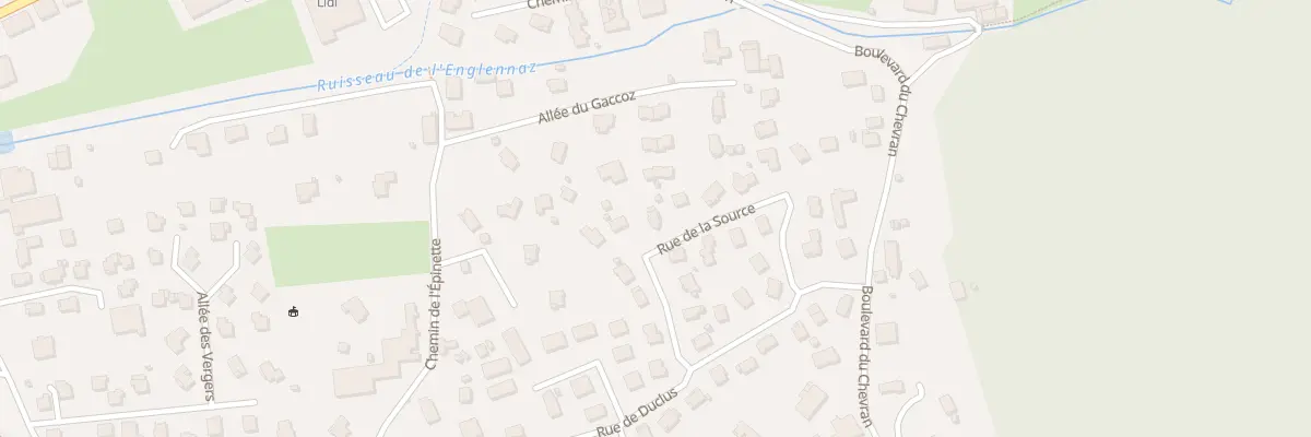 Plan du 125 Rue de la source à Cluses
