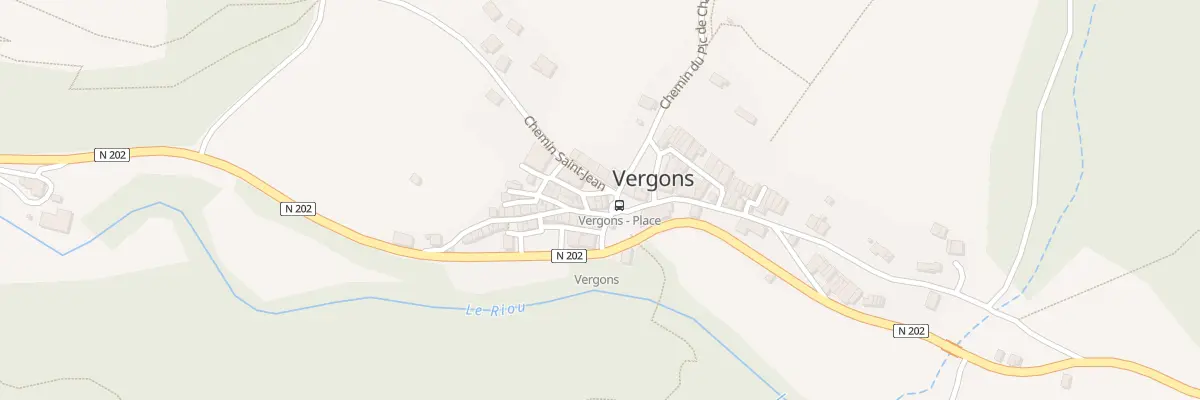 Plan du 5049 Le Village à Vergons