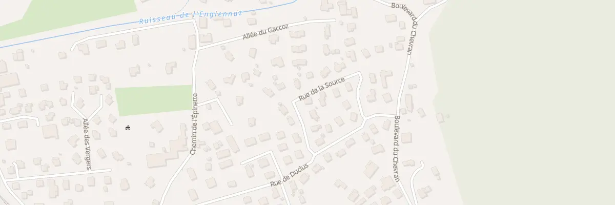 Plan du 130 Rue de la source à Cluses