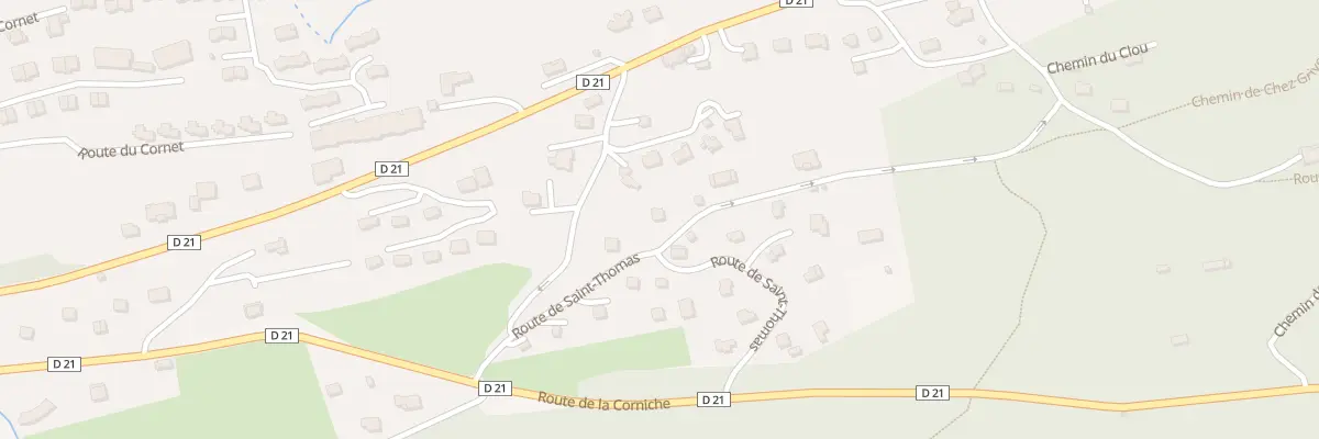 Plan du 44 Rte De Saint Thomas à Évian-les-Bains