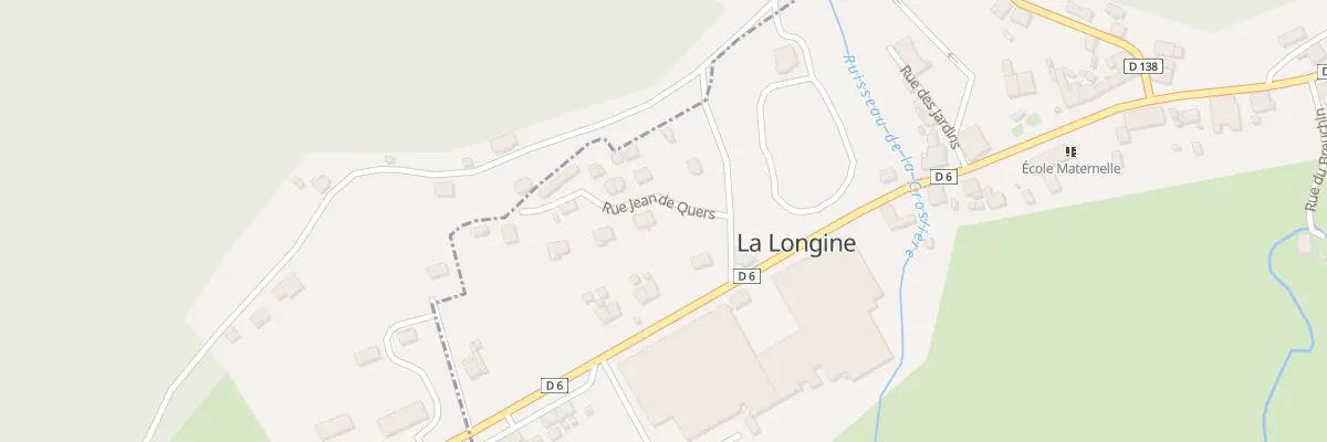 Plan du 2 Rue Jean de Quers à La Longine