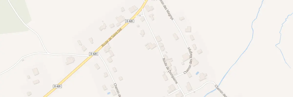 Plan du 23 Rte de Dompierre à Fontenay