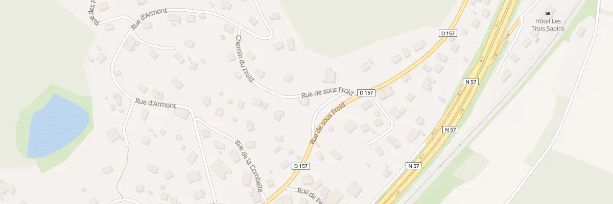 Plan du 5B Che du Froid à Saint-Nabord