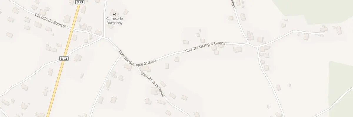 Plan du 10 Rue des Granges Guenin à Saint-Barthélemy