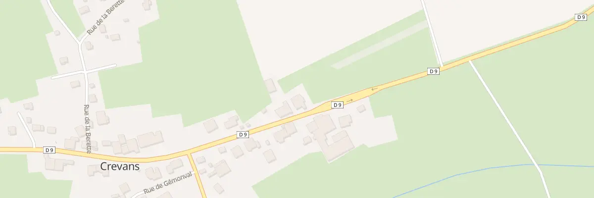 Plan du 29 Rue des 3 Fontaines à Crevans-et-la-Chapelle-lès-Granges