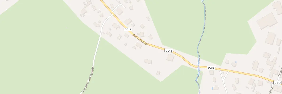 Plan du 10 Rue du Lavoir à Palante