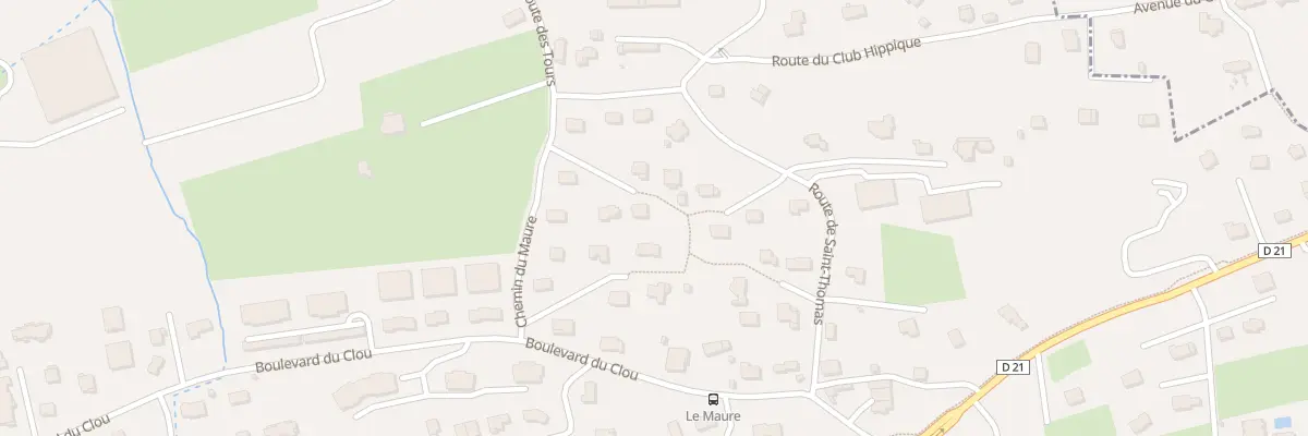 Plan du 7 Che Du Maure à Évian-les-Bains
