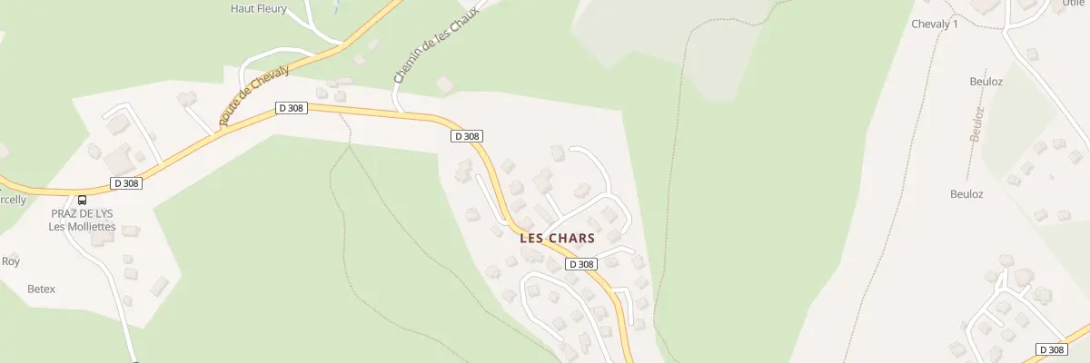 Plan du 1538 Rte de la Ramaz à Taninges