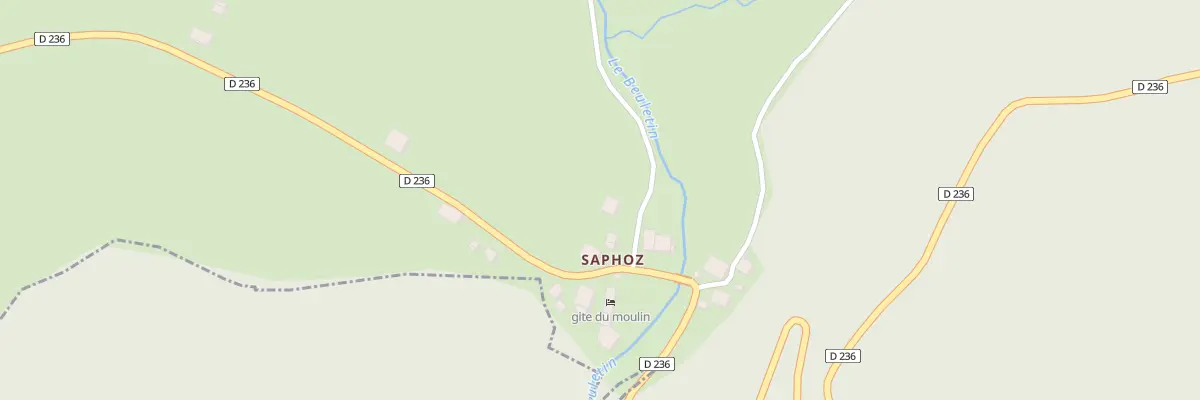 Plan du 5085 Saphoz à Esmoulières