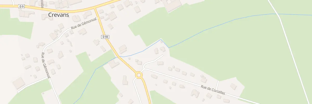 Plan du 1 Imp des Prés Neufs à Crevans-et-la-Chapelle-lès-Granges