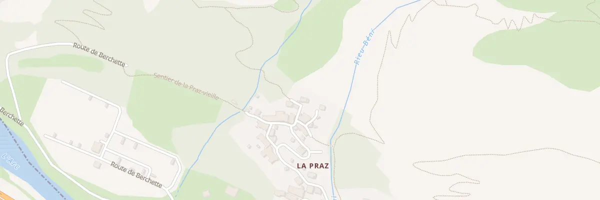 Plan du 38 Che de l’Echaillon à Saint-André