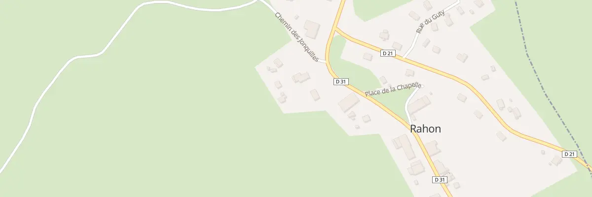 Plan du 17 Rte du Lomont à Rahon