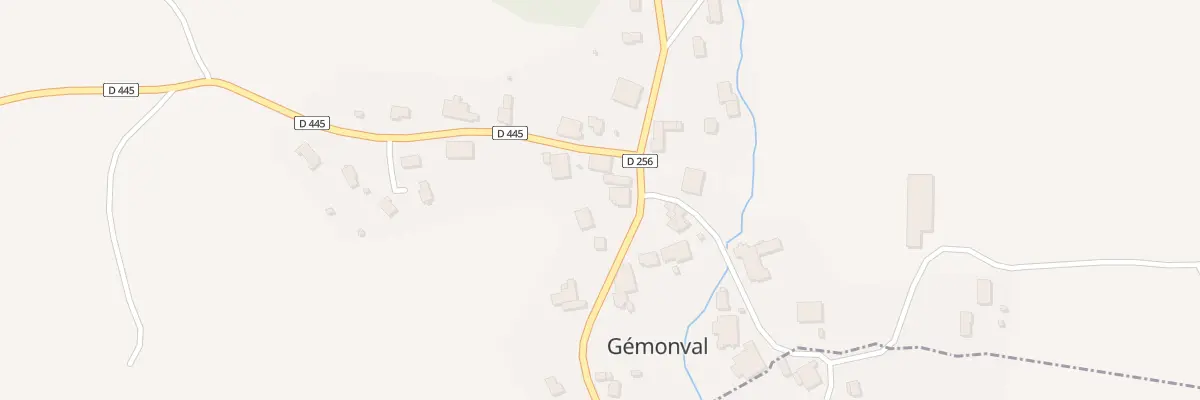 Plan du 6 Rue Principale à Gémonval