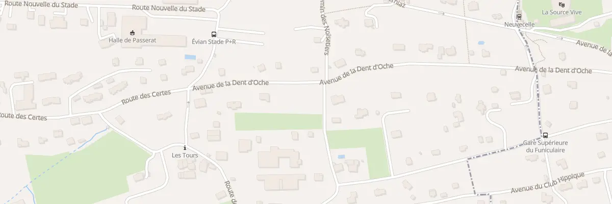 Plan du 10 Che Des Noisetiers à Évian-les-Bains