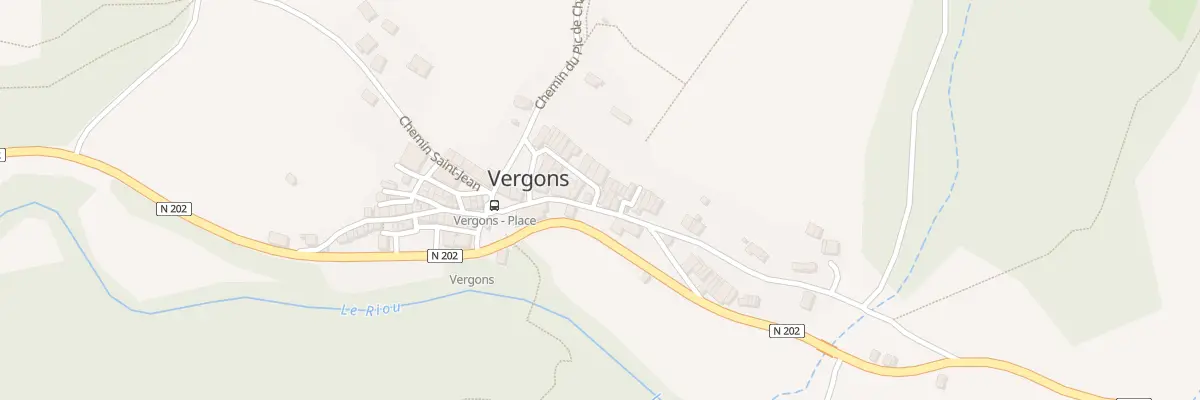 Plan du 5102 Le Village à Vergons