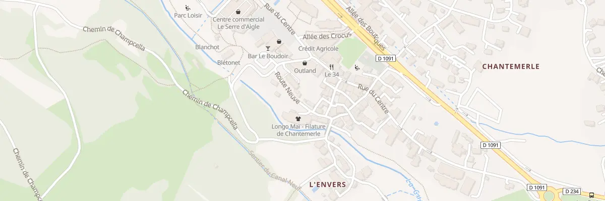 Plan du 25 Rte Neuve à Saint-Chaffrey