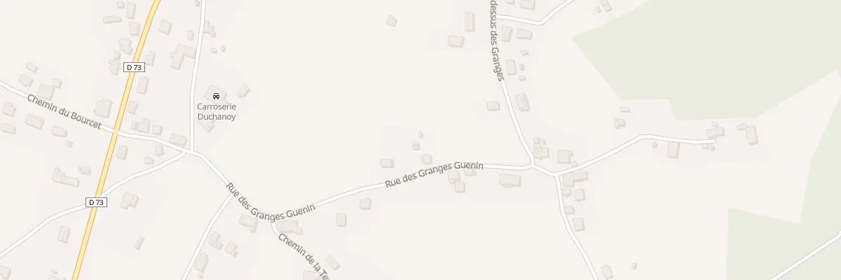 Plan du 11 Rue des Granges Guenin à Saint-Barthélemy