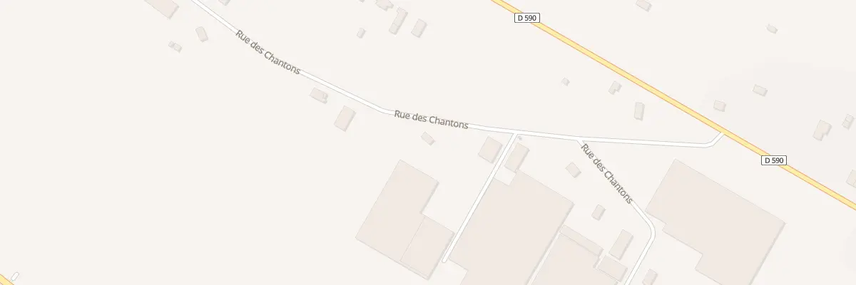 Plan du 11 Rue des Chantons à Laronxe