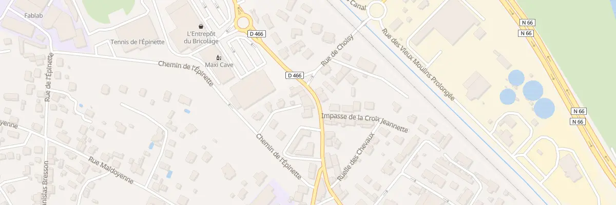 Plan du 21 Fg d’Epinal à Remiremont