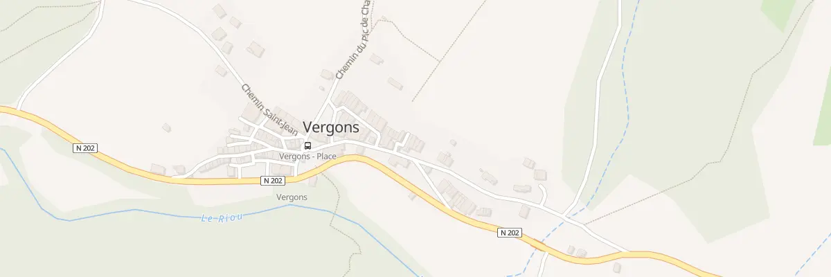 Plan du 5106 Le Village à Vergons