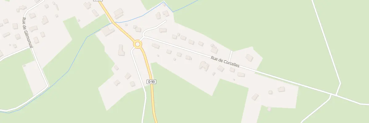 Plan du 14 Rue de Corcelles à Crevans-et-la-Chapelle-lès-Granges