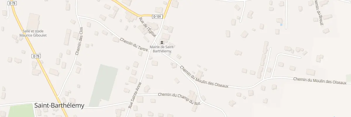 Plan du 1A Che du Moulin des Oiseaux à Saint-Barthélemy