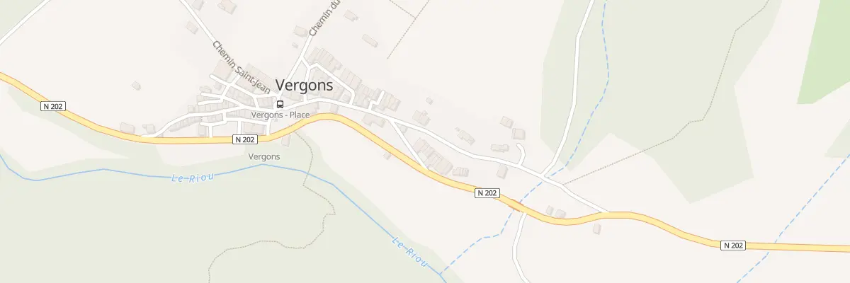Plan du 7023 Le Village à Vergons