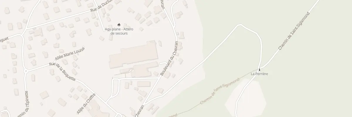 Plan du 42 Bd du Chevran à Cluses