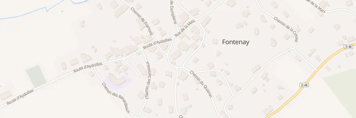 Plan du 1 Che du Quairon à Fontenay