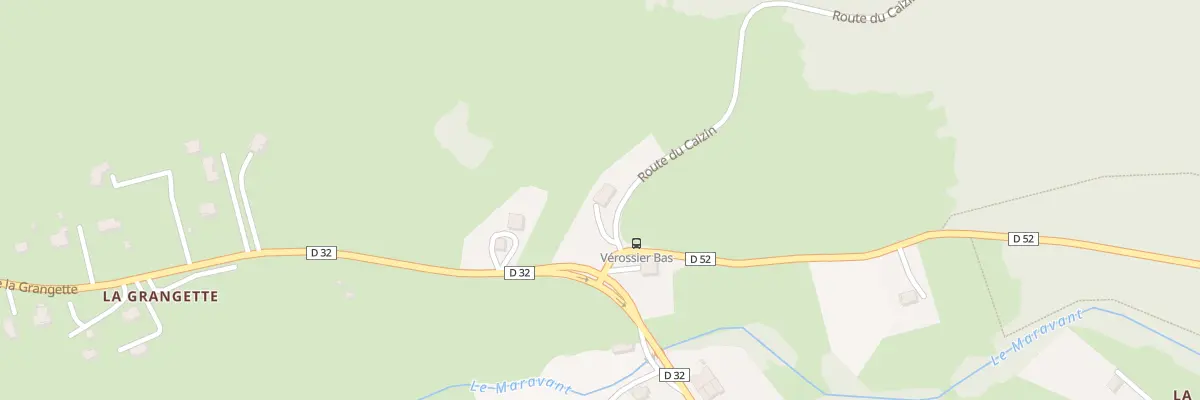 Plan du 35 Rte du Caizin à Larringes