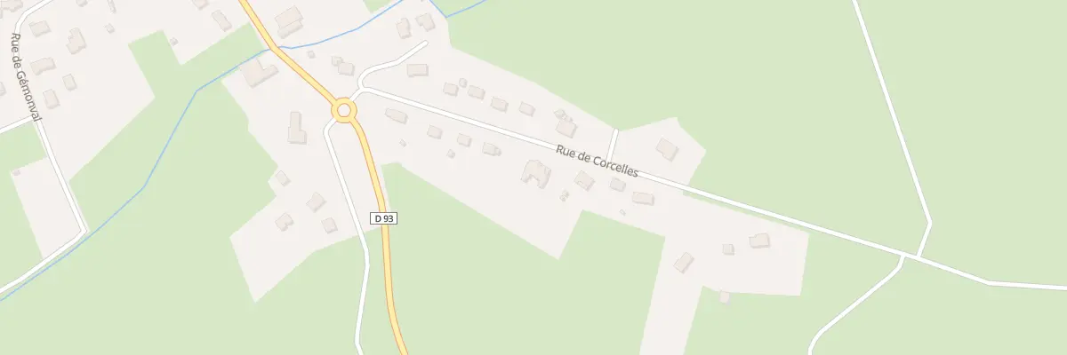 Plan du 16 Rue de Corcelles à Crevans-et-la-Chapelle-lès-Granges