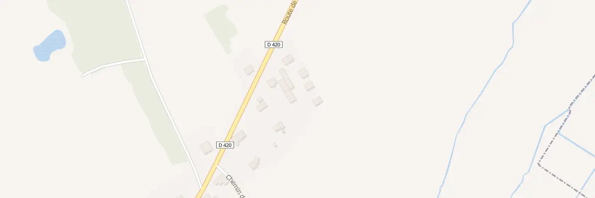 Plan du 20B Rte de St Die à Fontenay