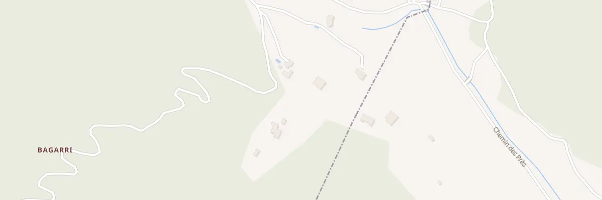 Plan du 263 Che de Bagarry au Plan-de-la-Tour