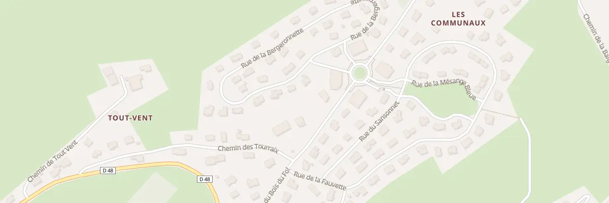 Plan du 11 Che du Bois du Fol à Morteau