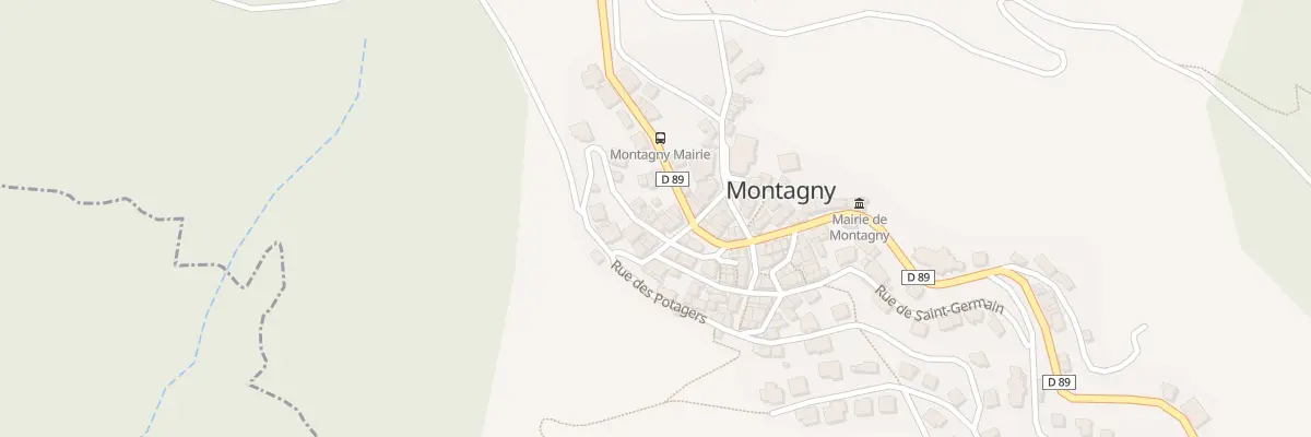 Plan du 5582 Montagny à Montagny