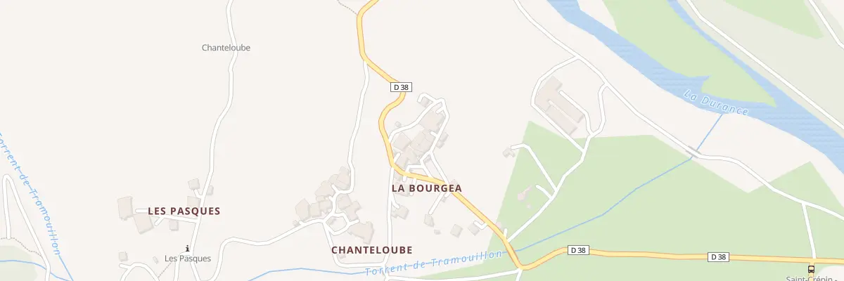 Plan du 5225 La Bourgea à Saint-Crépin