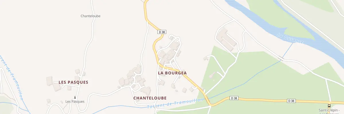 Plan du 45 Che de la Bourgea à Saint-Crépin