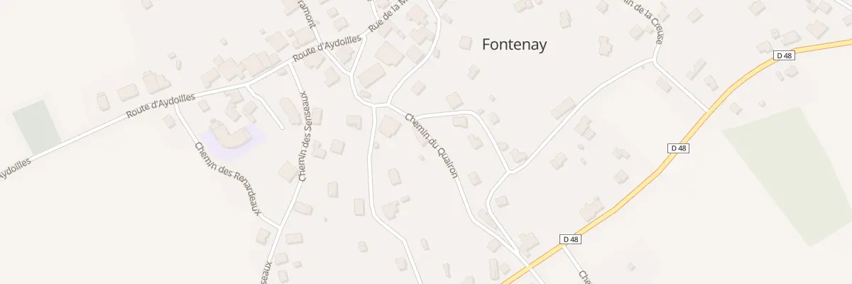 Plan du 6 Che du Quairon à Fontenay