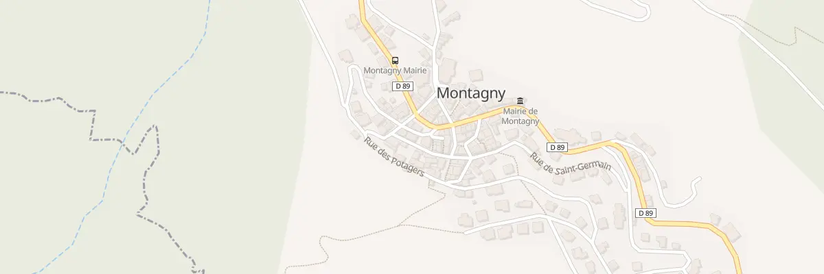 Plan du 5154 Montagny à Montagny