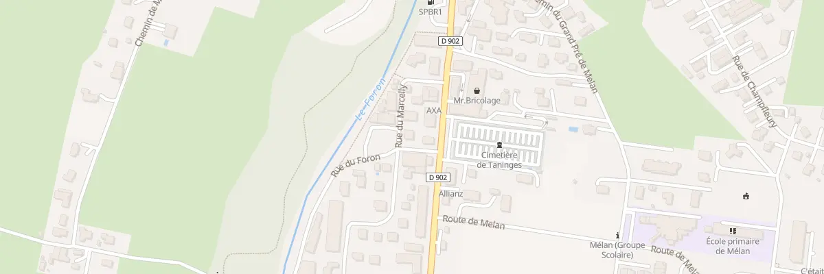 Plan du 109 Rue du Marcelly à Taninges