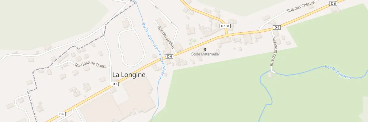 Plan du 5 Pl Carlos Louis Dorget à La Longine