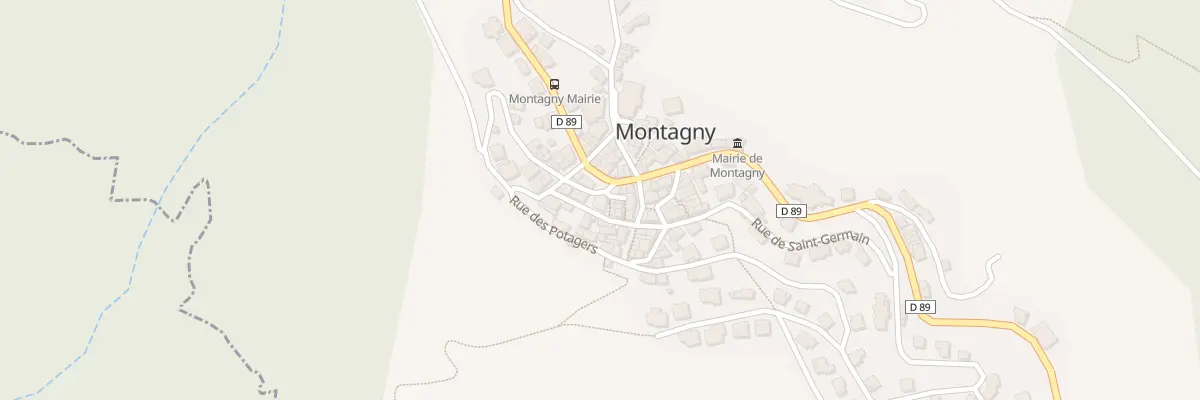 Plan du 5153 Montagny à Montagny