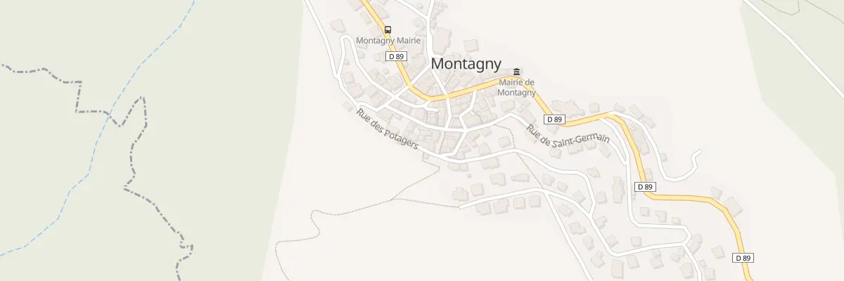 Plan du 5143 Montagny à Montagny