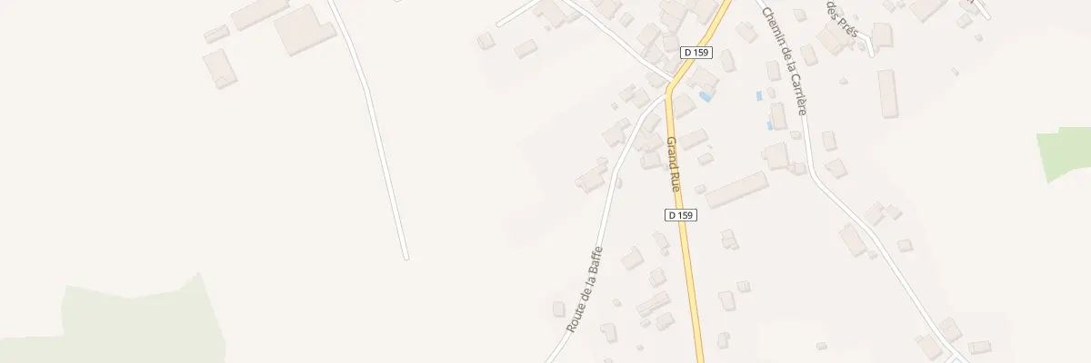 Plan du 6 Rte de la Baffe à Charmois-devant-Bruyères